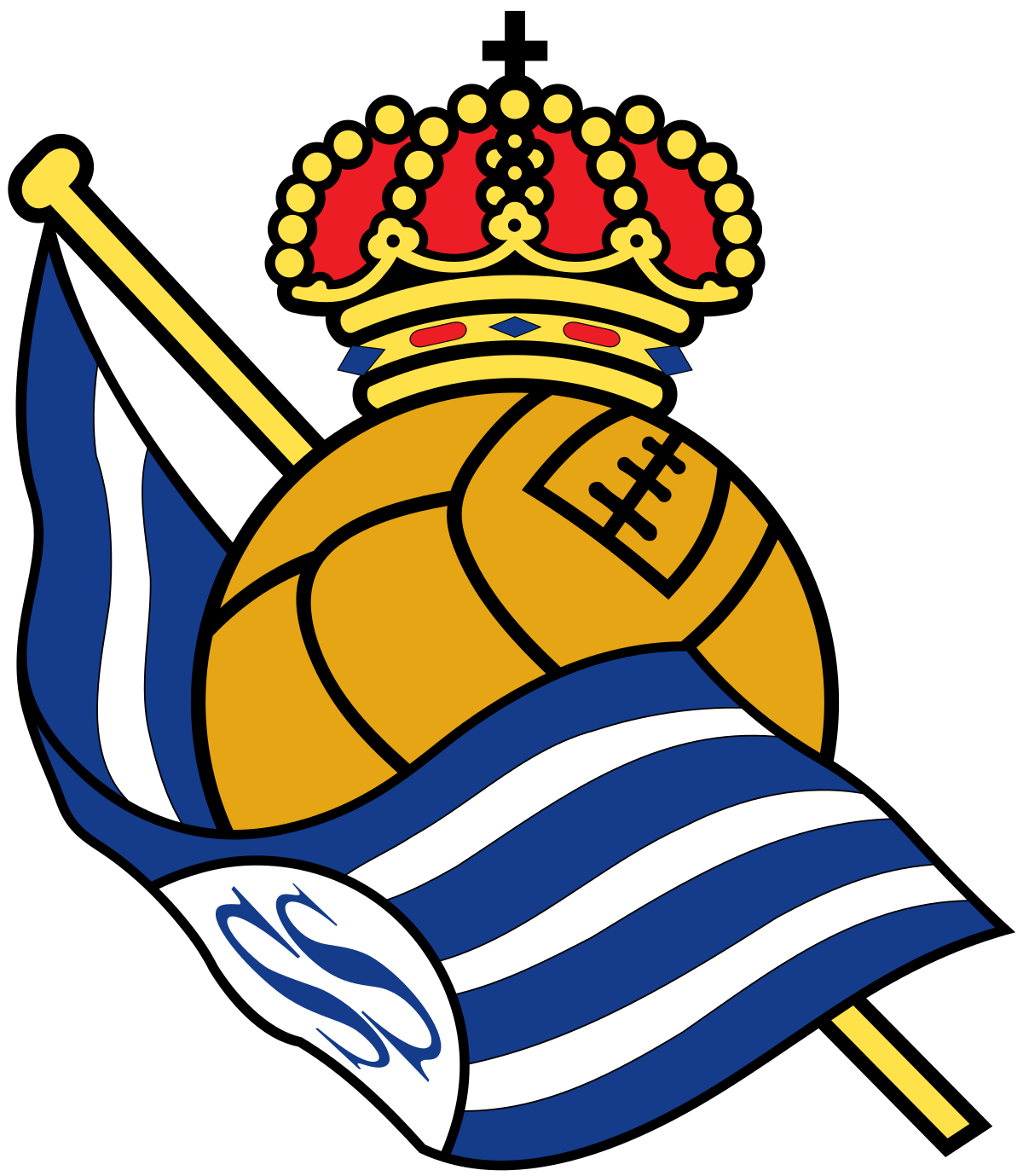 Real Sociedad Png Pic (navy, orange, black, white)