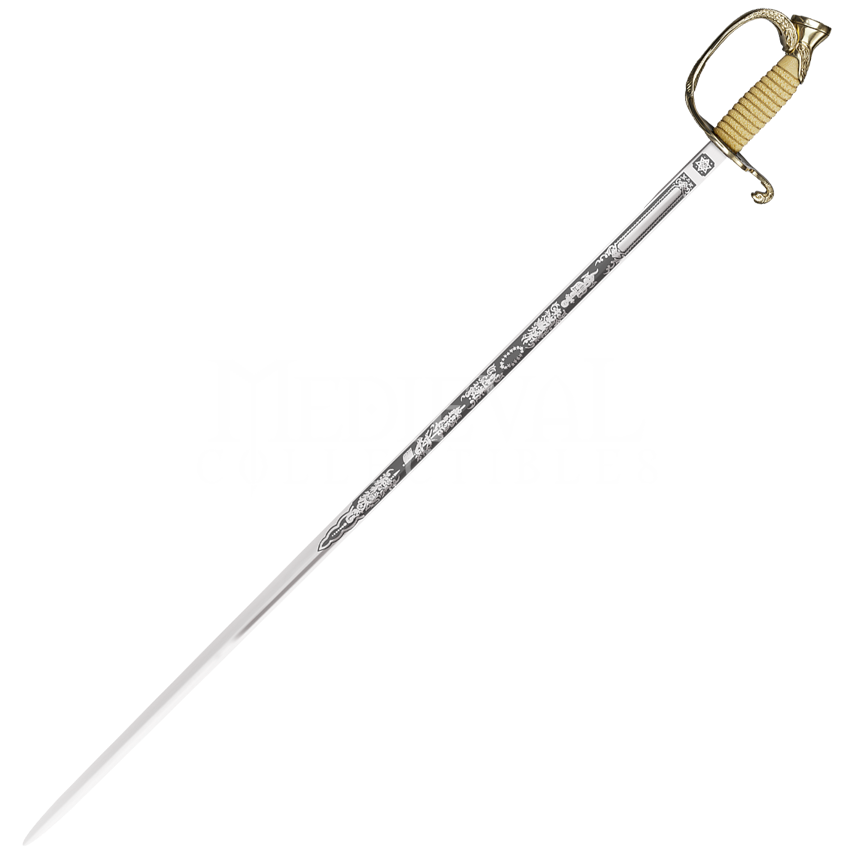 Real Sword Png Transparent Image (black, silver)