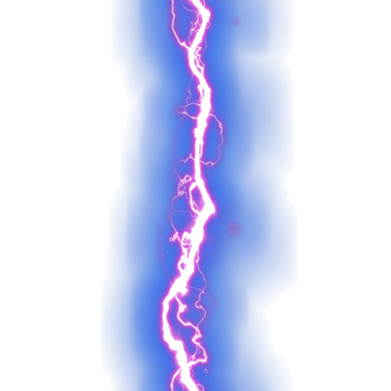 Realistic Lightning Png Isolated Pic (black, white, blue)