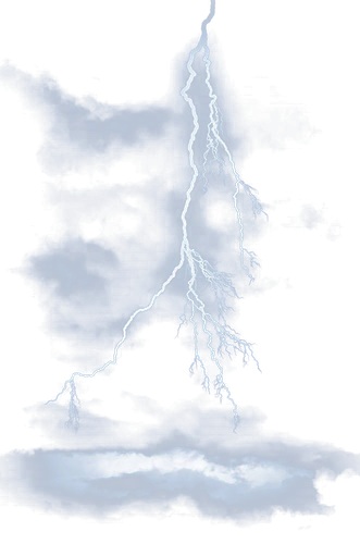 Realistic Lightning Png Picture (black, silver, gray)