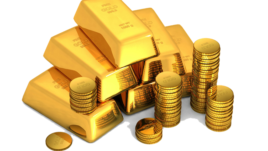 Wealth Png Image File (gold, black, orange)