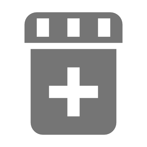 Health Medicine Bottle Icon Free Transparent Png Icon Download (gray, black)