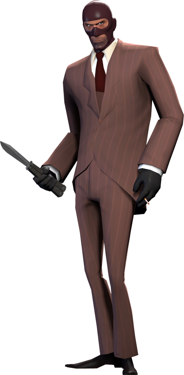 Team Fortress 2 Png File (maroon, black, gray, olive)