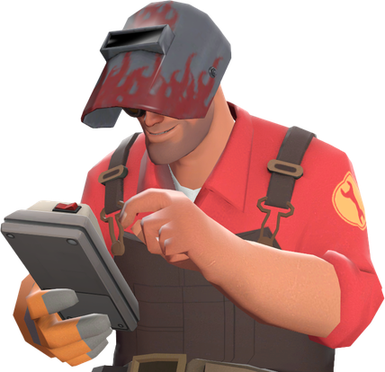 Team Fortress 2 Png Photo (indigo, black, gray, salmon)