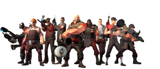 Team Fortress 2 Png Pic (black)