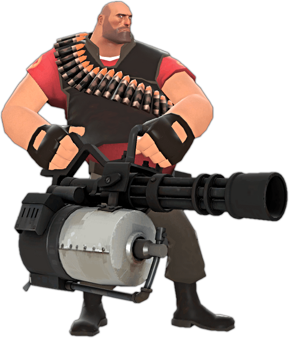 Team Fortress 2 Png Picture (black, gray, silver)