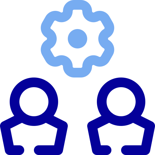 Teamwork Team People Business Meeting Icon Free Transparent Png Icon Download (navy, silver, black)