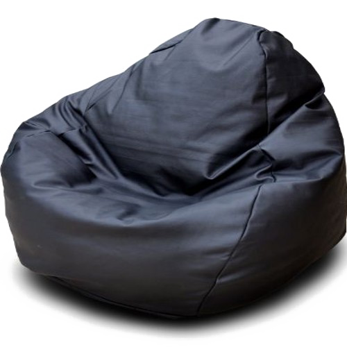 Bean Bag Png Cutout (gray, white)