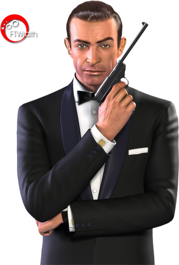 Sean Connery Png Image (black)