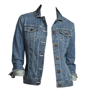 Jean Jacket Png Free Download (gray, black)