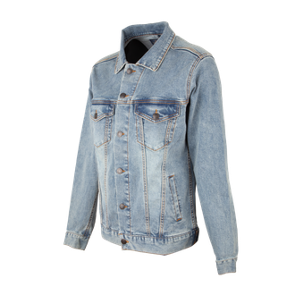 Jean Jacket Png Isolated Image (gray, silver, black)