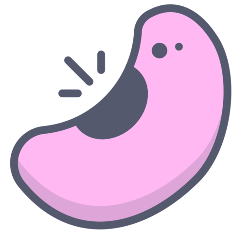 Bean Free Transparent Png Icon Download (pink, plum, black, gray)