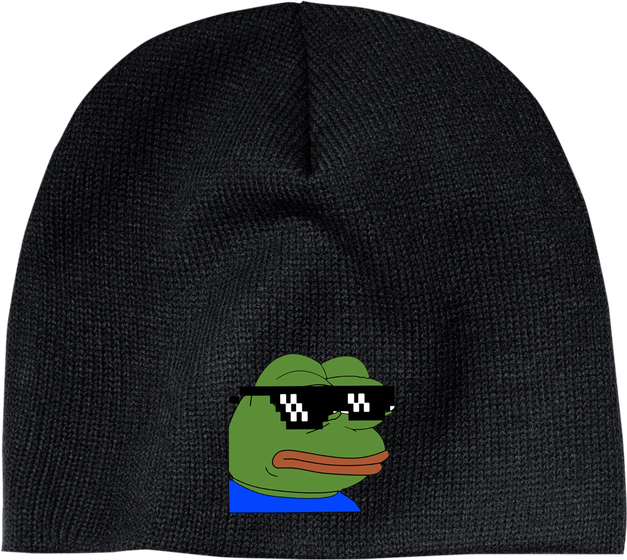 Beanie Cap No Background (black)