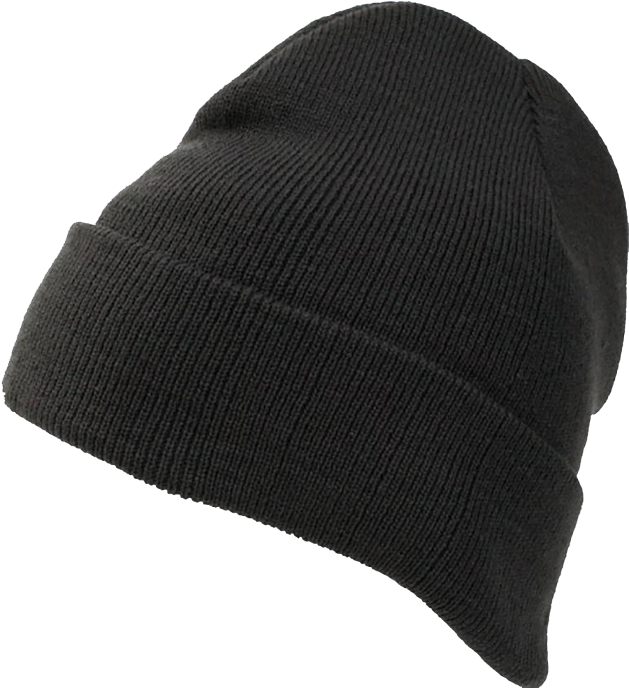 Beanie Cap Transparent (black, white)