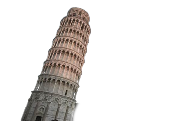 Leaning Tower Of Pisa Png Hd (white, gray, indigo)