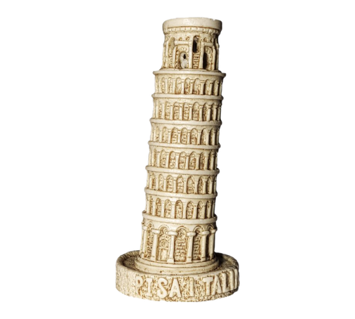 Leaning Tower Of Pisa Png Image (silver, black)