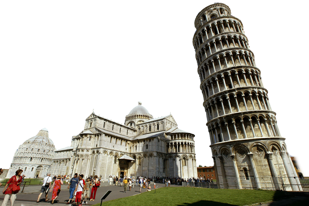 Leaning Tower Of Pisa Png Photos (gray, silver, olive, black)