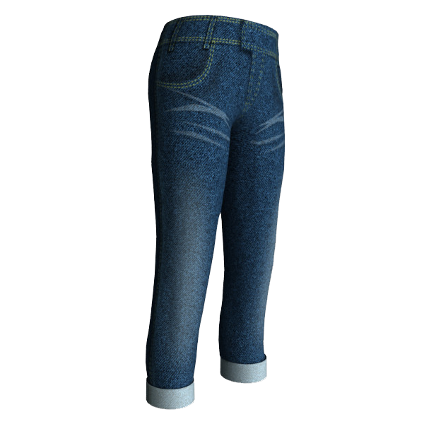 Jeans Png File (black, teal, navy, white)