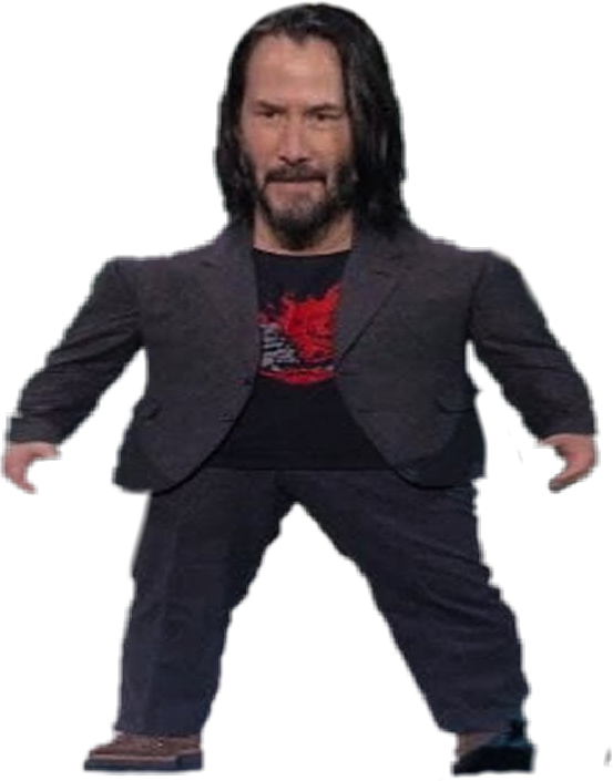 Keanu Reeves Png Isolated Hd (black)