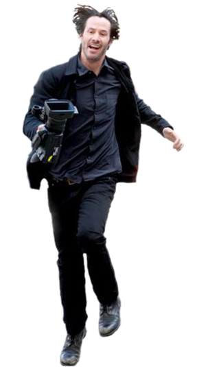 Keanu Reeves Png Isolated Pic (black)