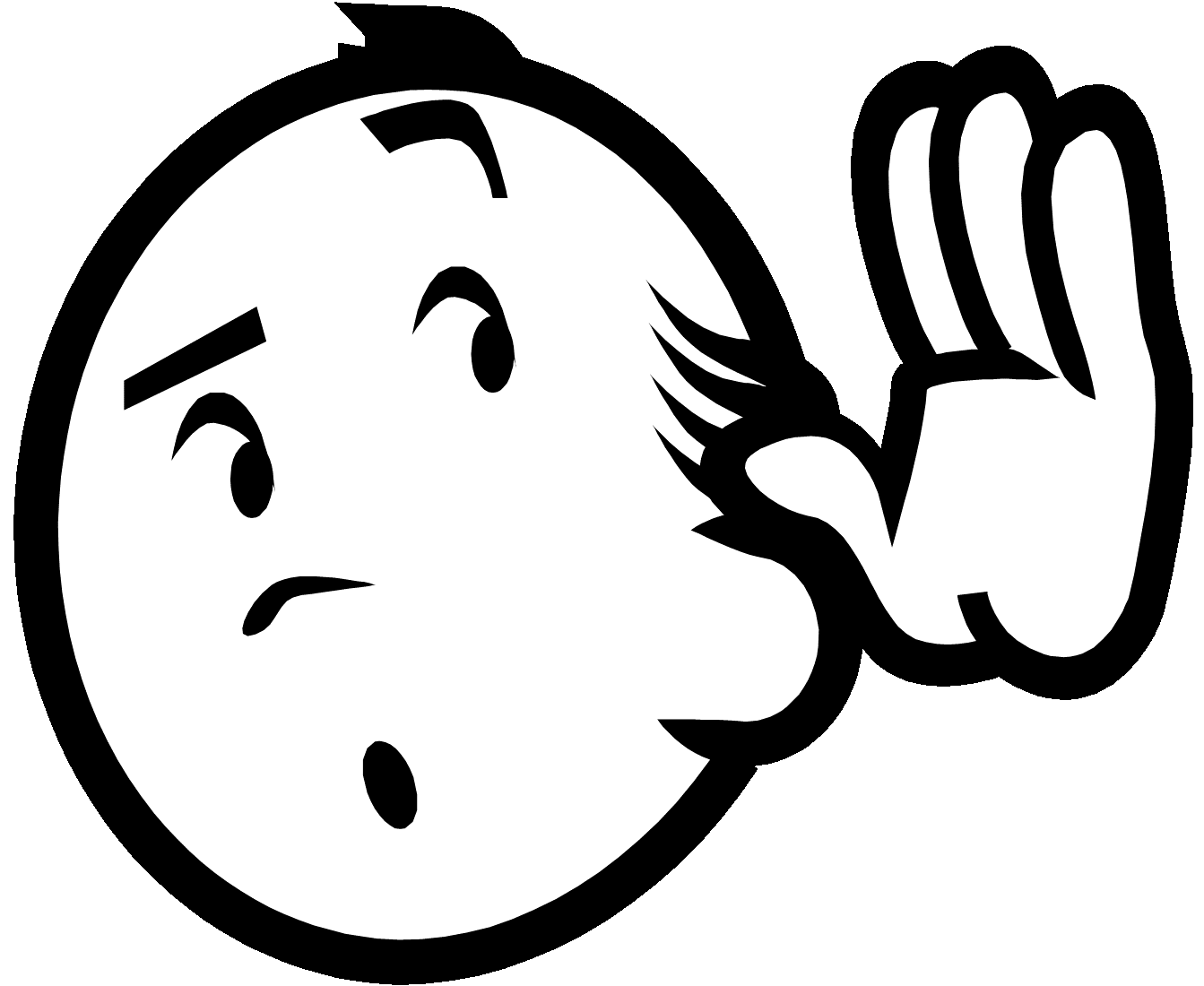 Hear Png Hd Isolated (black, white)