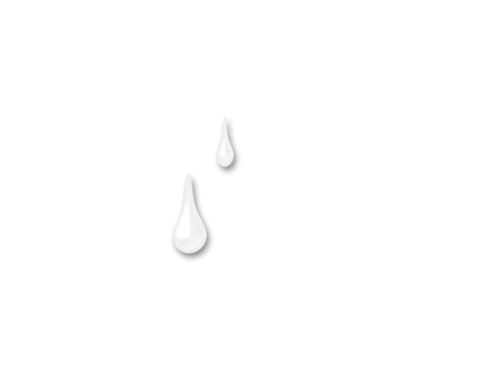 Tear Png Pic (black, gray, silver, white)