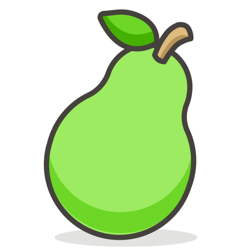 Pear Free Nobackground Png Icon Download (olive, silver, mint, indigo, black)