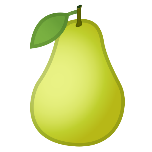 Pear Free Transparent Png Icon Download (silver, mint, black, orange, gold)