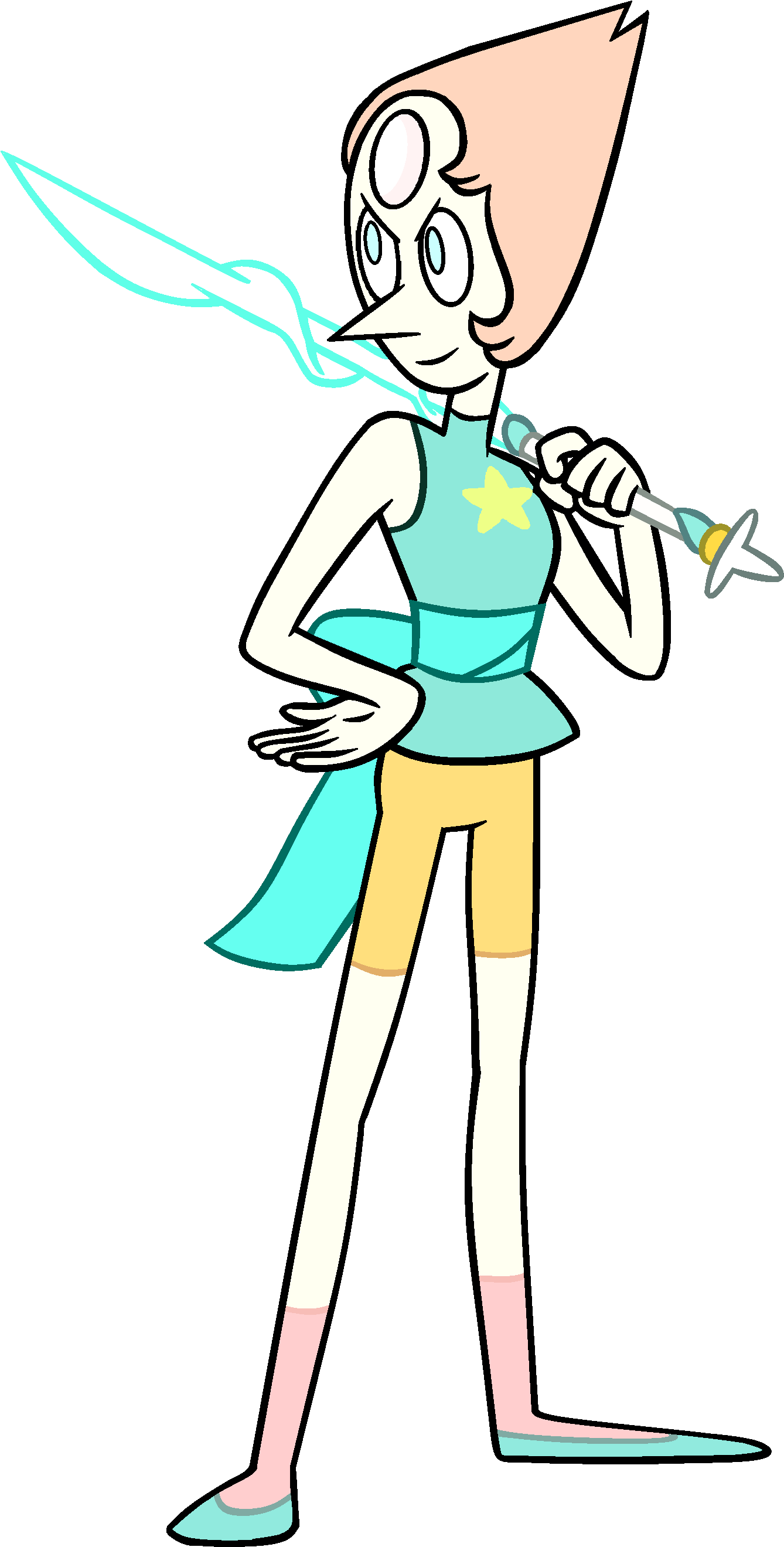 Pearls Steven Universe Png File (mint, black, pink, white)