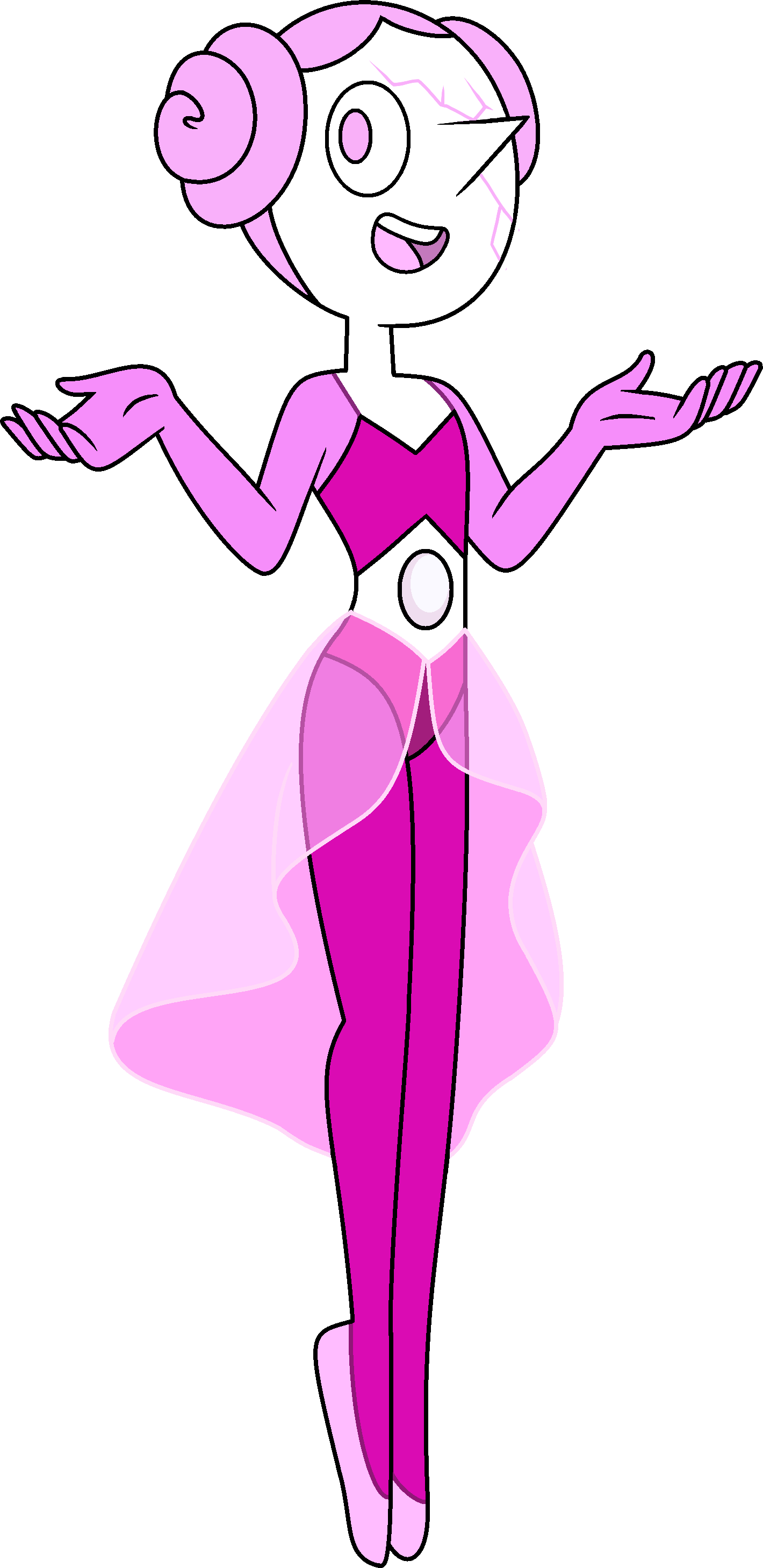 Pearls Steven Universe Png Hd Isolated (purplish red, white, violet, pink, black)