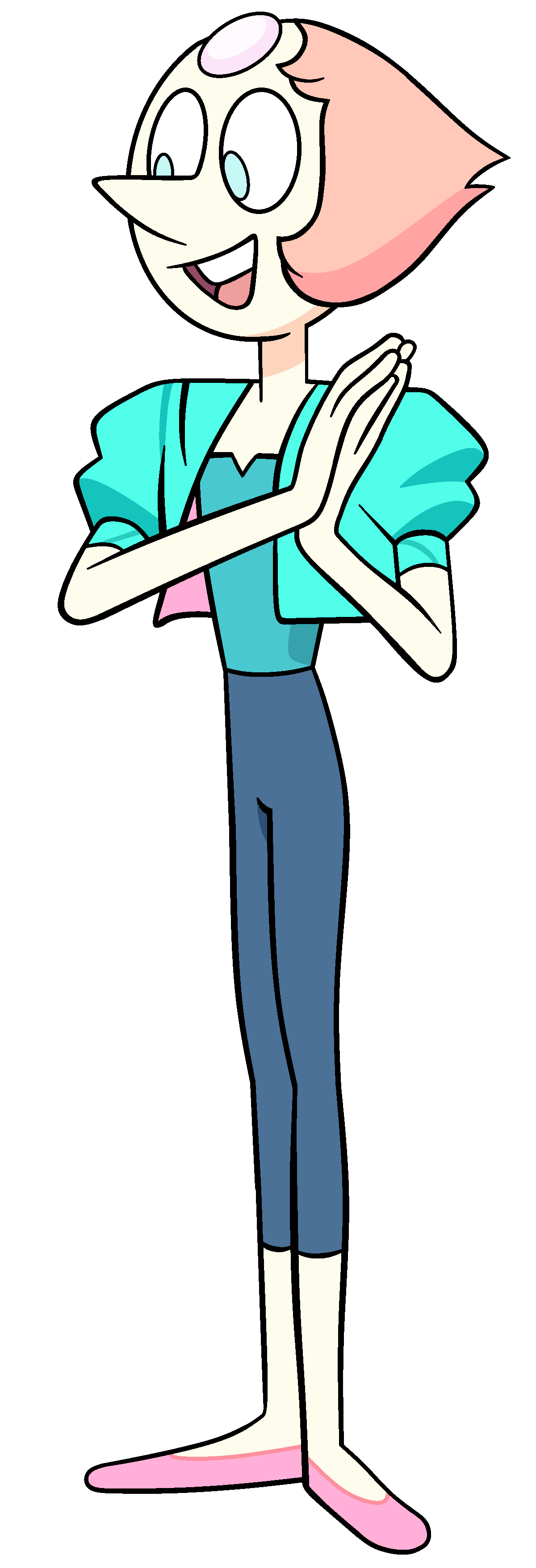 Pearls Steven Universe Png Isolated Hd (black, pink, gray, white)