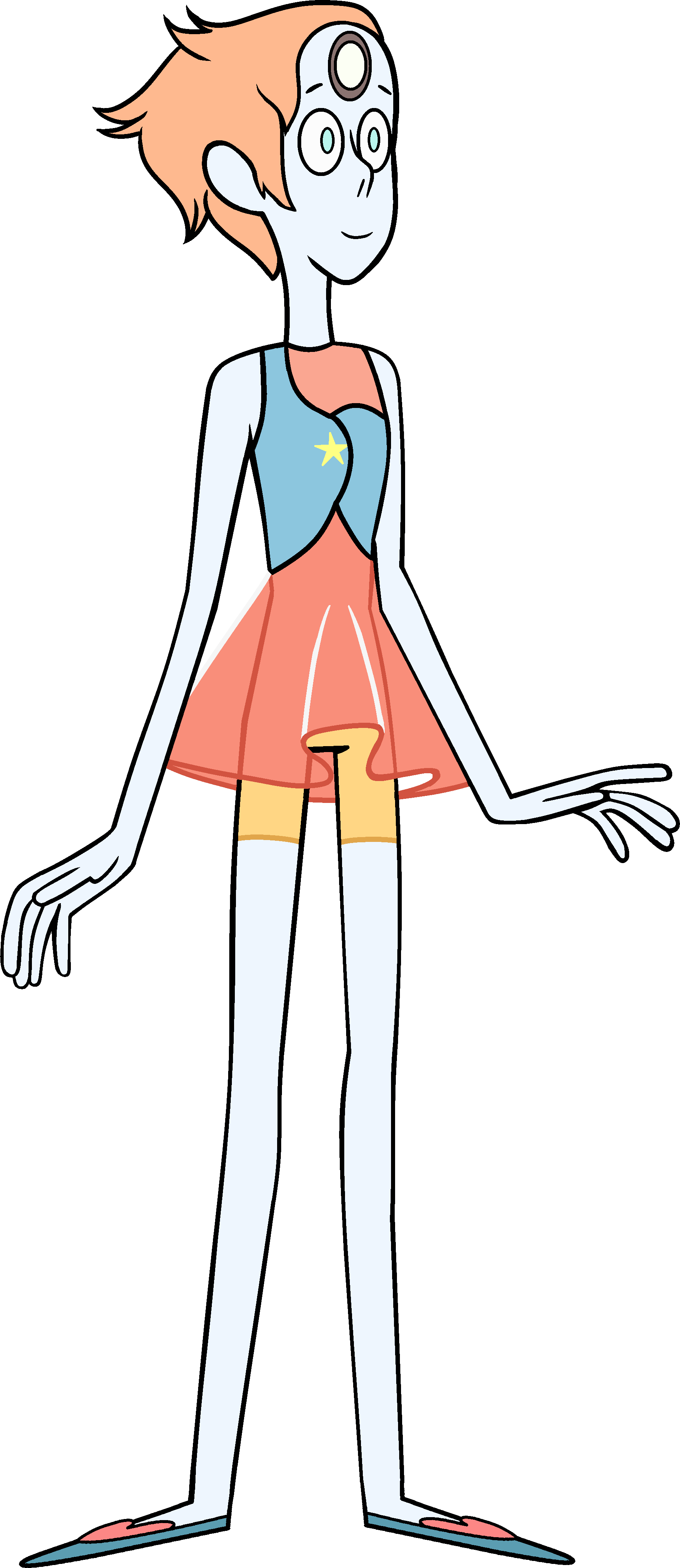 Pearls Steven Universe Png Picture (white, silver, pink, salmon, black)