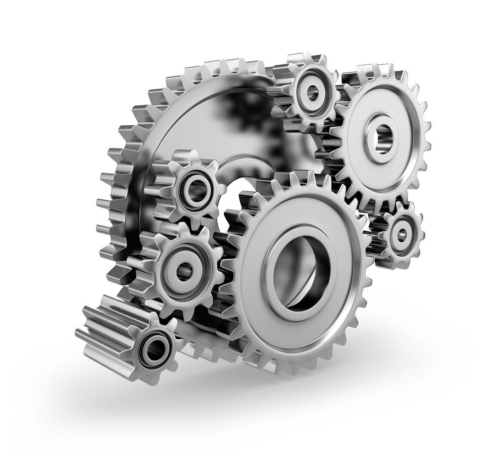 Gears Png Pic (gray, white, silver)