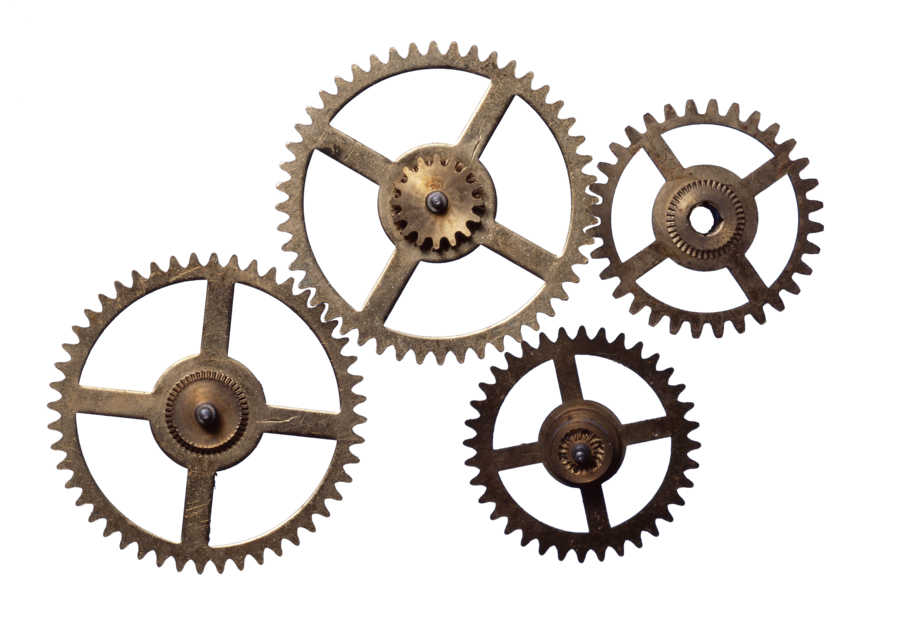 Gears Png (black)