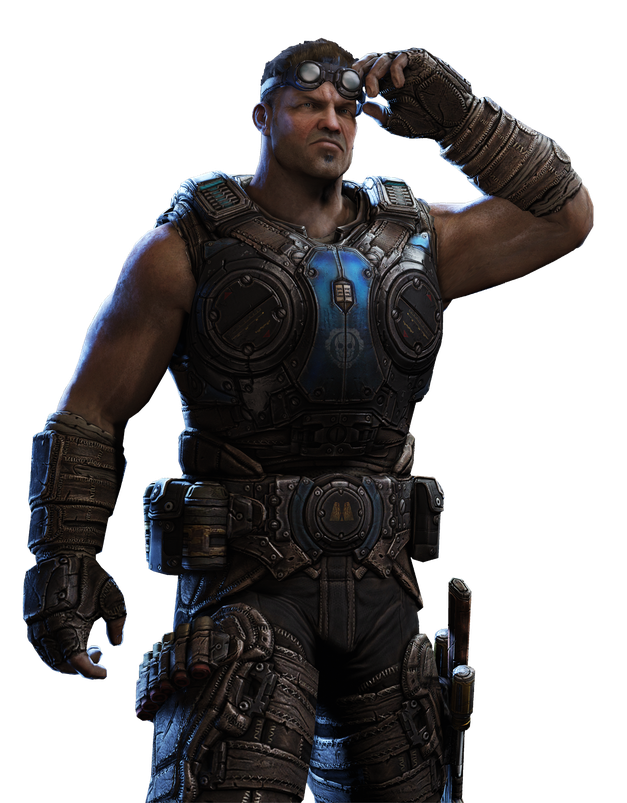 Gears Of War Png File (black)