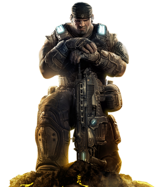 Gears Of War Png Image (black)