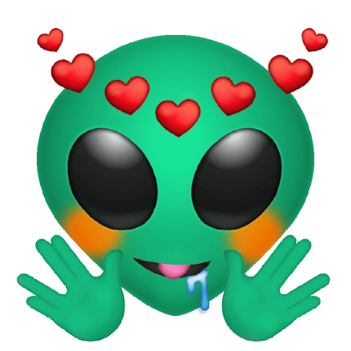 Heart Anger Emoji Background Png (black, teal)