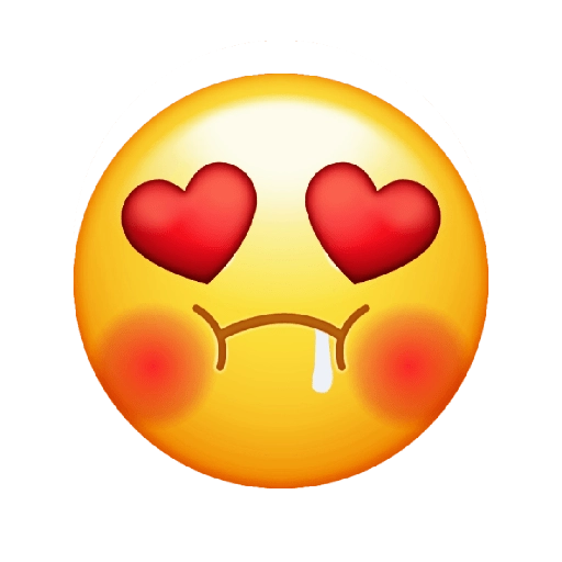 Heart Anger Emoji Transparent Png (gold, beige, orange, black, salmon)