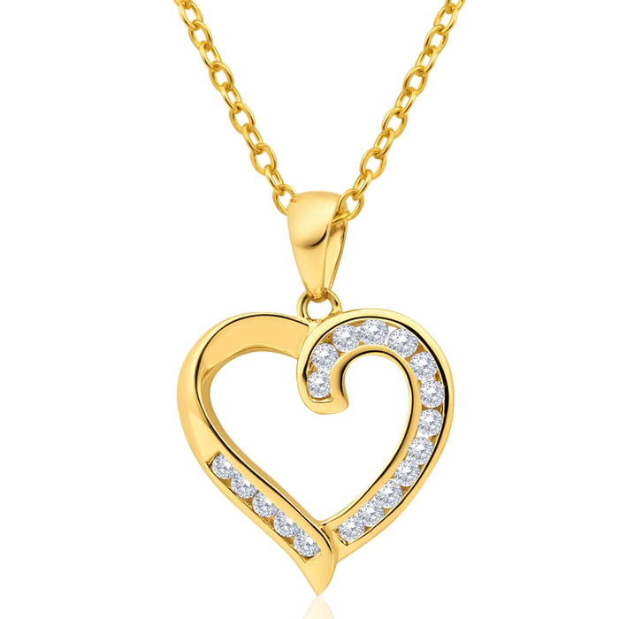 Heart Locket Png Image (white, pink)