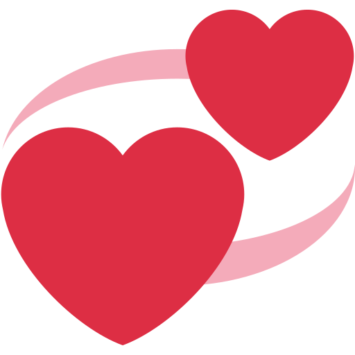 Heart No Background (chocolate, black, pink)