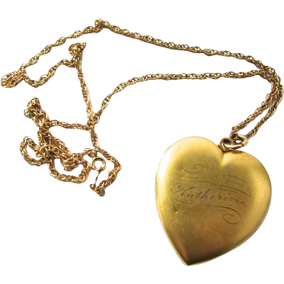 Heart Pendant Png Transparent Picture (white)