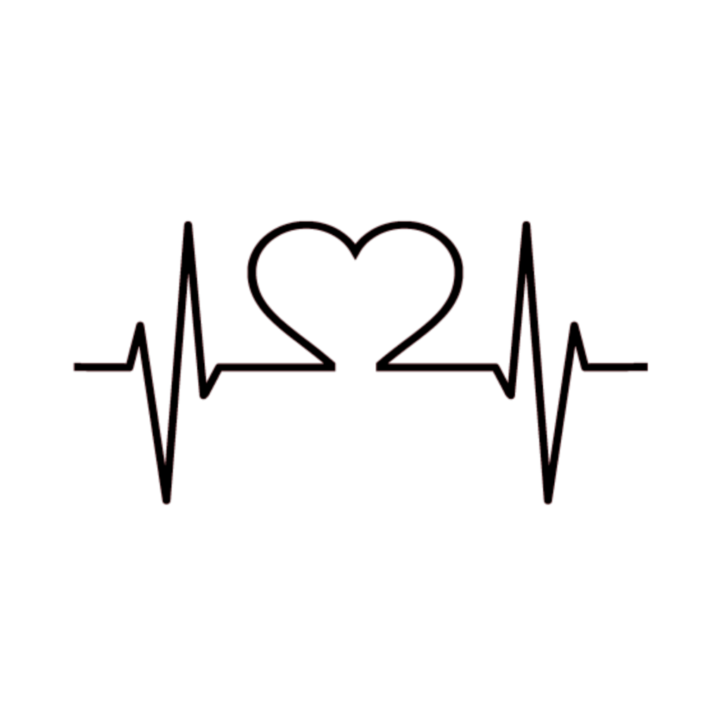 Heart Tattoo Png Transparent (black)