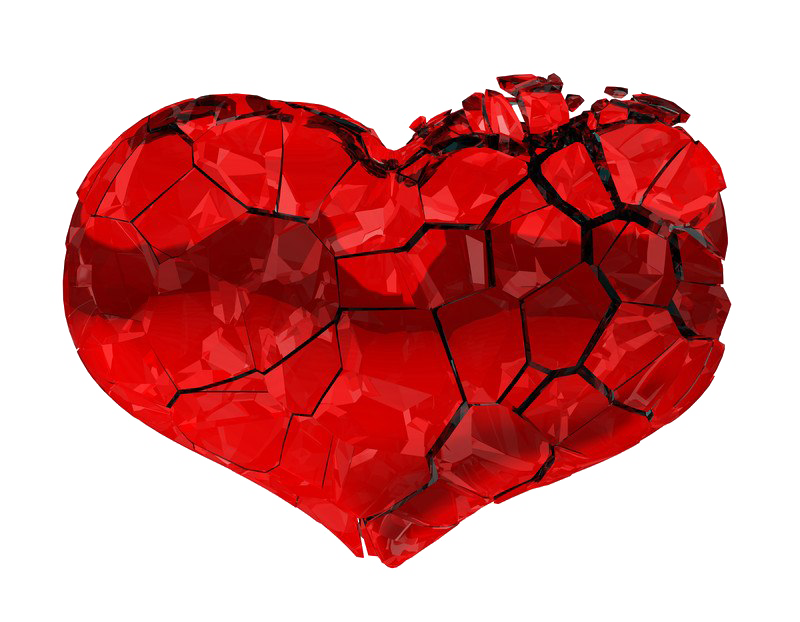 Heart Transparent File (red, white)