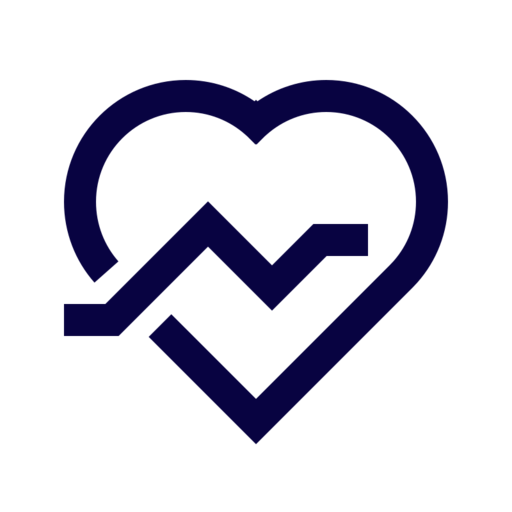 Heart Beat 2 Free Transparent Png Icon Download (navy, black)