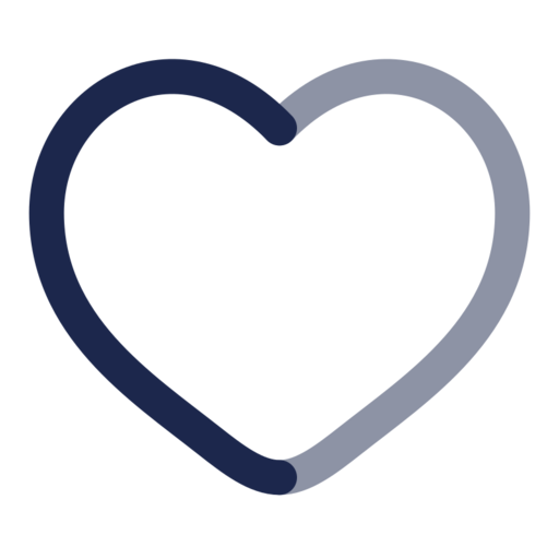 Heart Free Transparent Png Icon Download (navy, black)