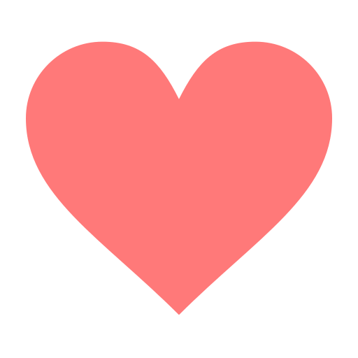 Heart Like Love Twitter Icon Free Png Icon Download (salmon, black)