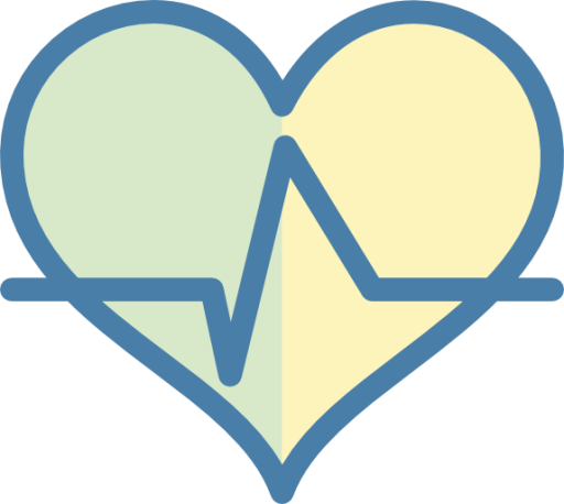 Heartbeat Icon Free Transparent Png Icon Download (beige, gray, black, mint)