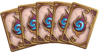 Hearthstone Transparent Background (black, silver, pink)