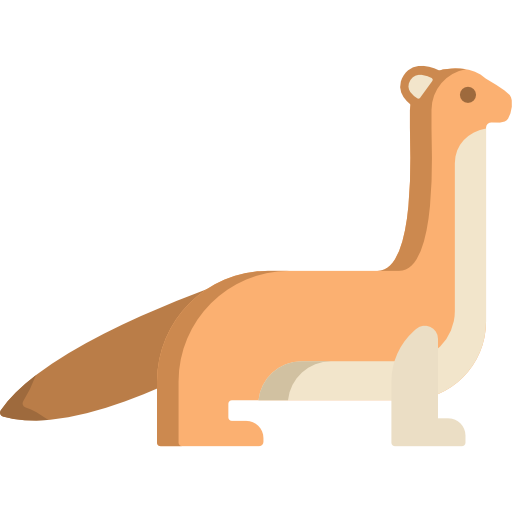 Weasels Png Picture (chocolate, beige, salmon, white)