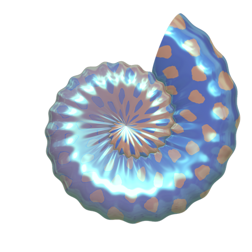 Seashell Png Picture (black, lavender, white)